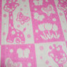 Купить Одеяло байковое детское Жирафики розовое (100 x 132 см) 