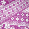 Купить Одеяло байковое взрослое Виноград темно фиолетовое  (212 x 150 см) 