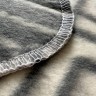 Купить Одеяло байковое взрослое Ромбы серое (212 x 150 см) 
