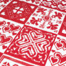 Купить Одеяло байковое взрослое Уют красное (212 x 150 см) 