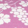 Купить Одеяло байковое взрослое Виноград светло фиолетовое  (212 x 150 см) 