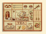 Салфетка декоративная Чайная    (45 x 32 см)