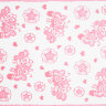Купить Одеяло байковое детское Пчелки розовое (118 x 100 см) 