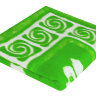 Купить Одеяло байковое детское Зверята зеленое (118 x 100 см) 