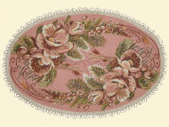Гобеленовая салфетка Маки розовые    (50 x 32 см)
