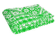 Одеяло байковое взрослое Уют зеленое (212 x 150 см)