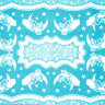Купить Одеяло байковое детское Кружева голубое (140 x 100 см) 