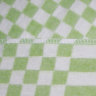 Купить Одеяло байковое детское  Клетка простая  болотное (140 x 100 см) 