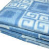Купить Скидка! Одеяло байковое взрослое Элегант синее (212 x 150 см)  