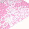Купить Скидка! Одеяло байковое взрослое Кружева розовое (212 x 150 см) 