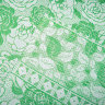 Купить Покрывало пикейное Розы зеленое (212 x 145 см) 