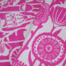 Купить Одеяло байковое взрослое Цветы лиловое (212 x 150 см) 