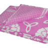 Купить Одеяло байковое взрослое Пионы светло фиолетовое (212 x 150) см 