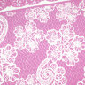 Купить Одеяло байковое взрослое Кружева светло фиолетовое (212 x 150 см) 