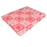Купить Одеяло байковое взрослое Элегант красное (212 x 150 см) 