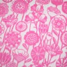 Купить Скидка! Одеяло байковое взрослое Цветы розовое (212 x 150 см) 