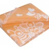 Купить Скидка! Одеяло байковое детское Пчелки персиковое (118 x 100 см) 