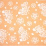 Купить Скидка! Одеяло байковое детское Пчелки персиковое (118 x 100 см) 