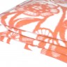 Купить Скидка! Одеяло байковое взрослое Цветы коралловые (212 x 150 см)  