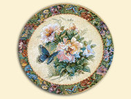Гобеленовая салфетка Вальс цветов    (55 x 55 см)