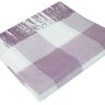 Купить Плед "Эдинбург" фиолетовый+белый (140*204 см) 