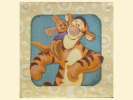 Салфетка декоративная Тигра    (32 x 32 см)