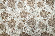 Покрывало пикейное Розы коричневое (212 x 145 см)