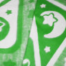 Купить Одеяло байковое детское Мишкин сон зеленое (118 x 100 см) 