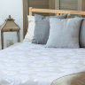Купить Одеяло байковое взрослое Туканы светло серое (212 x 150 см) 