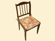 Чехол на стул из гобеленовой ткани    (40 x 40 см)