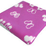 Купить Одеяло байковое детское Овечки фиолетовое (118 x 100 см) 
