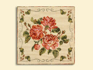 Комплект салфеток Старинные розы    (32 x 32 см)   6 шт.