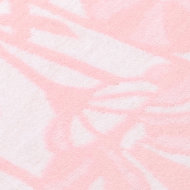 Одеяло байковое взрослое Цветы  розовое 1 (212 x 150 см)