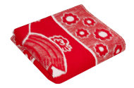 Одеяло байковое детское На скакалочке красное (118 x 100 см)
