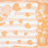 Купить Одеяло байковое детское Зайкин сон персиковое (140 x 100 см) 