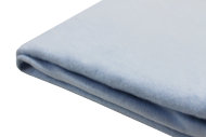 Одеяло байковое взрослое однотонное Голубое (205 x 150 см)