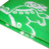Купить Одеяло байковое детское Цветочные лошадки зеленое (118 x 100 см) 