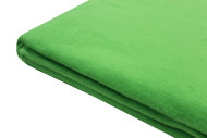 Одеяло байковое взрослое  однотонное Зеленое (205 x 150 см)