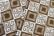 Одеяло байковое взрослое Элегант коричневое (212 x 150 см)