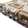 Купить Одеяло байковое взрослое Элегант коричневое (212 x 150 см) 