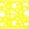 Купить Одеяло байковое детское Овечки желтое (118 x 100 см) 