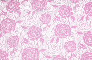 Покрывало пикейное Розы розовое (212 x 145 см)
