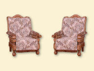 Накидка на кресло из ткани "Метелица" (70 x 160 см)