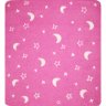 Купить Одеяло байковое детское Ночка розовое (100 x 140 см) 