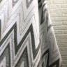 Купить Скидка! Одеяло байковое взрослое Зигзаги серое (212 x 150 см) 